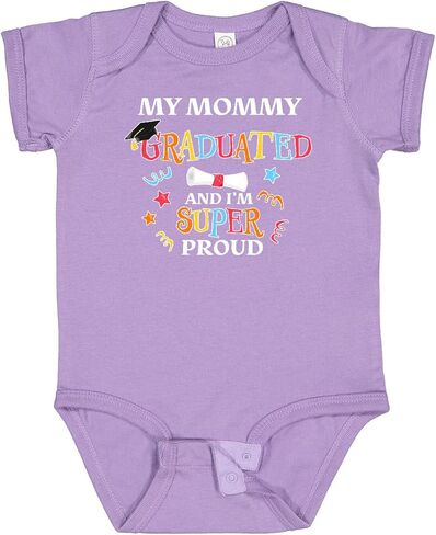 inktastic My Mommy Graduated and I'm Super Proud Baby Bodysuit in Saudi Arabia