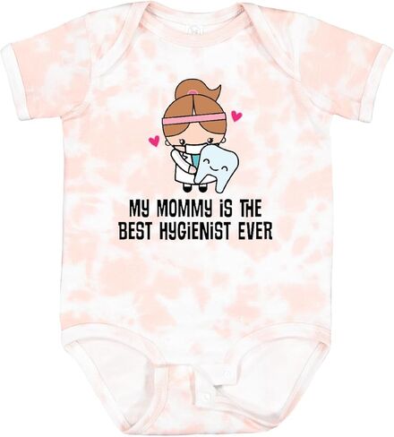 inktastic Best Hygienist Ever Mommy Baby Bodysuit in Kuwait