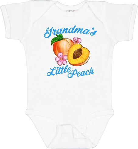 بدلة الأطفال Inktastic Grandmas Little Peach in Kuwait