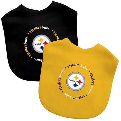 صدريات أطفال للجنسين مرخصة رسميًا من Baby Fanatic - مجموعة ملابس أطفال من NFL Pittsburgh Steelers in Kuwait