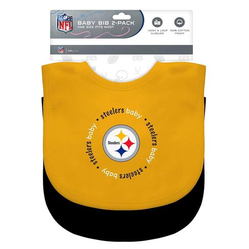 صدريات أطفال للجنسين مرخصة رسميًا من Baby Fanatic - مجموعة ملابس أطفال من NFL Pittsburgh Steelers in Kuwait