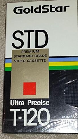 GoldStar STD Video Cassette T-120 in Kuwait
