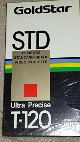 GoldStar STD Video Cassette T-120 in Kuwait