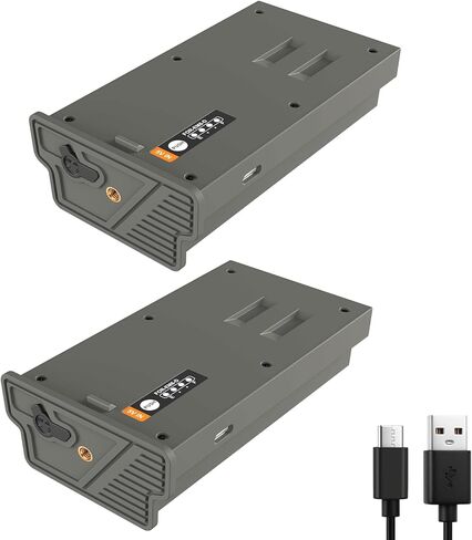 2 Pack 7000mAh Reveal Battery Pack Reveal Hunting Camera Lipo Lithium Solar Charge Battery, for Reveal Cellular Trail Camera Pro 3.0, X Pro, X Gen 3.0, X Ultra 3.0, X Gen 2.0, X, Pro 3.0, XB, SK in Kuwait