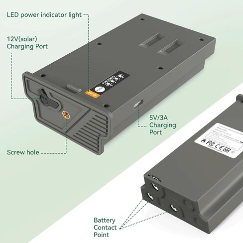 2 Pack 7000mAh Reveal Battery Pack Reveal Hunting Camera Lipo Lithium Solar Charge Battery, for Reveal Cellular Trail Camera Pro 3.0, X Pro, X Gen 3.0, X Ultra 3.0, X Gen 2.0, X, Pro 3.0, XB, SK in Kuwait