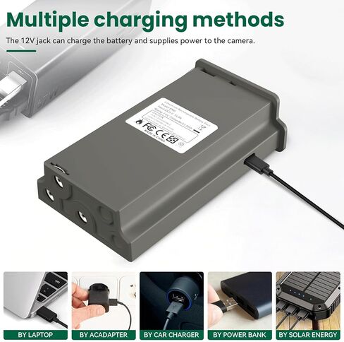 2 Pack 7000mAh Reveal Battery Pack Reveal Hunting Camera Lipo Lithium Solar Charge Battery, for Reveal Cellular Trail Camera Pro 3.0, X Pro, X Gen 3.0, X Ultra 3.0, X Gen 2.0, X, Pro 3.0, XB, SK in Kuwait