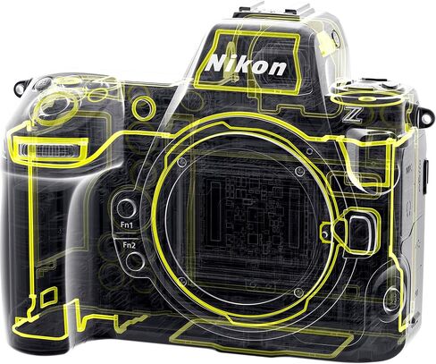 Nikon Z8 Mirrorless Camera Body 45.7MP Stacked Sensor 8K60p N RAW 4K120p Video Bundle with Replacement Battery + Charger + Cleaning Kit + Flexible Tripod + 64GB UHS-II Memory Card + Backpack + More in Kuwait