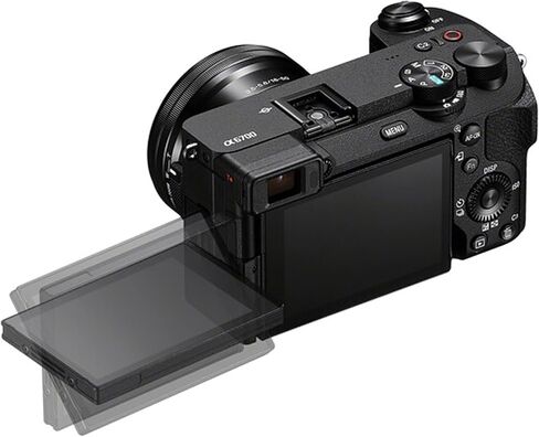 Sony a6700 Mirrorless Camera with 16-50mm Lens + 64GB Memory,Wireless Lavalier Microphones, 126 LED Light, Filters,Case, Tripod, and More (34pc Bundle) in Kuwait