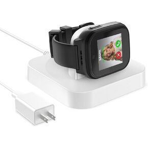 Magnetic Charger Stand Compatible with Cosmo JrTrack 5 Smartwatch, Fast Charging Dock Station Base for Cosmo Watch Acessories, 4.92Ft Replacement Charger Cable Cord for Kids Smartwatch, with Adapter in Kuwait