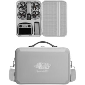 حقيبة حمل لـ DJI Avata 360، حافظة حماية ملحقات صلبة لـ DJI Avata 360 مع حزام كتف (أسود) in Kuwait
