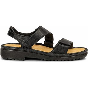NAOT Footwear Women's Enid Sandal Jet Black Lthr 8 M US in Kuwait