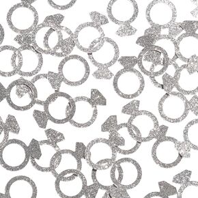 50 x Silver Engagement ring table confetti/Scatter in Kuwait