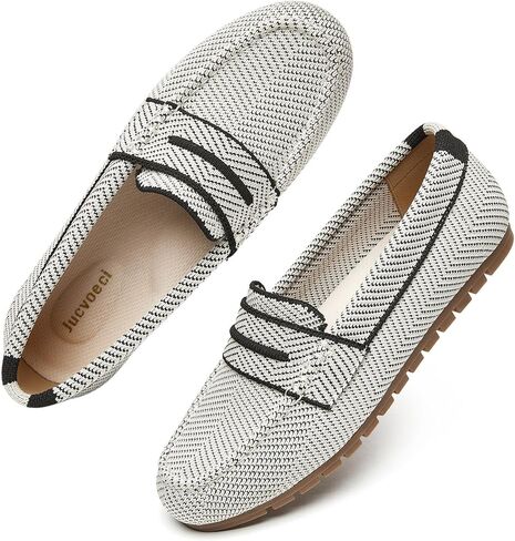 Loafers for Women Comfortable Business Casual Slip On Work Flats Womens Loafers Dressy Walking Shoes in Saudi Arabia