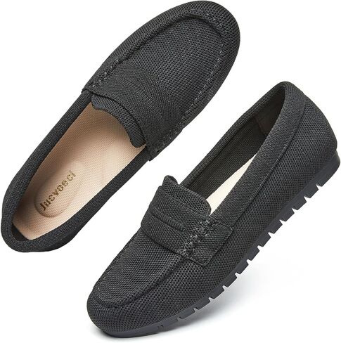 Loafers for Women Comfortable Business Casual Slip On Work Flats Womens Loafers Dressy Walking Shoes in Saudi Arabia