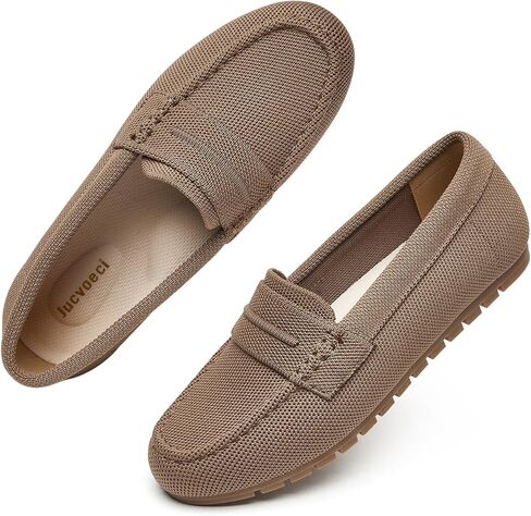 Loafers for Women Comfortable Business Casual Slip On Work Flats Womens Loafers Dressy Walking Shoes in Saudi Arabia
