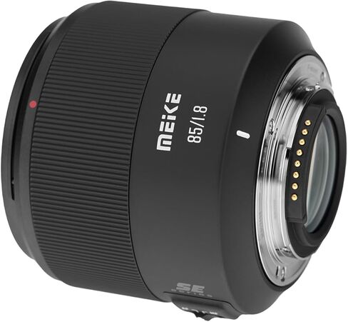 عدسة Meike 85 مم F1.8 SE Mark II STM AF ذات إطار كامل بتركيز تلقائي متوسط ​​المقربة عالية الدقة 8K متوافقة مع كاميرات Nikon F Mount D850 D750 D610 D780 D3500 D5500 D5600 D5300 D7200 إلخ. in Kuwait
