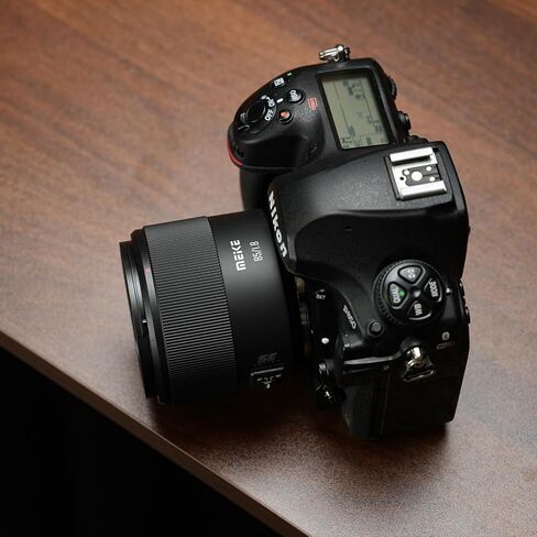 عدسة Meike 85 مم F1.8 SE Mark II STM AF ذات إطار كامل بتركيز تلقائي متوسط ​​المقربة عالية الدقة 8K متوافقة مع كاميرات Nikon F Mount D850 D750 D610 D780 D3500 D5500 D5600 D5300 D7200 إلخ. in Kuwait