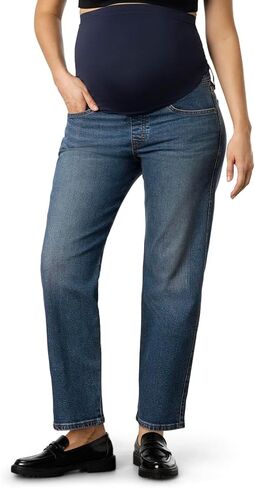 بنطلون جينز Levi Strauss Signature Gold للنساء للحوامل مريح وذو ساق مستقيمة in Kuwait