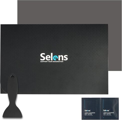 Selens Polarizer Film 7.8x11.8 inch Non-Adhesive Polarized Film Sheets 1Pcs in Saudi Arabia