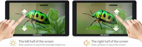 FEELWORLD P6XL 6 Inch 4K Built-in-Battery Camera Monitor 1200nit High Brightness Touch Screen (P6X) in Saudi Arabia