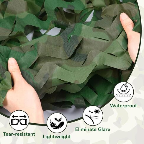 Tanlade 14 Pcs Kids Binoculars and Camo Netting Set Camouflage with Camouflage Backdrop Tablecloth Jungle Safari Binoculars Outdoor for Boys Girls Explorers Hunting Party Favors in Kuwait