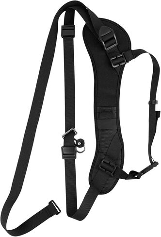 ZUFECY Quick-Draw Camera Sling Strap, Padded Shoulder Strap for Cameras with Quick Release, Secure & Adjustable Crossbody Strap for Travel, Sports and Photography in Kuwait