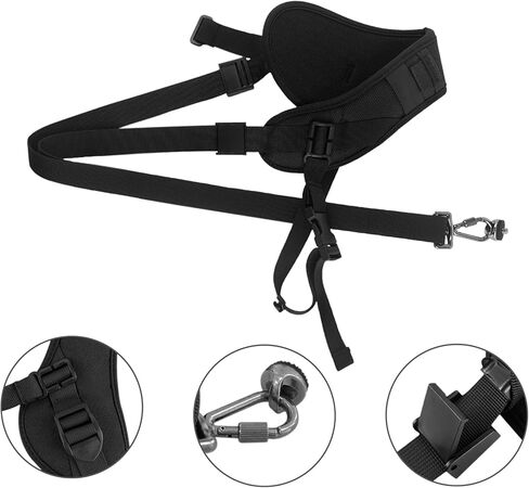 ZUFECY Quick-Draw Camera Sling Strap, Padded Shoulder Strap for Cameras with Quick Release, Secure & Adjustable Crossbody Strap for Travel, Sports and Photography in Kuwait