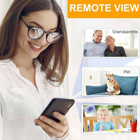 كاميرا تجسس أمنية صغيرة 4G LTE Cellular، خالية من WiFi (بطاقة SIM متضمنة)، 4K HD، عدسة واسعة الزاوية 170 درجة، كشف حركة AI، رؤية ليلية ذكية، أنبوب مرن لزوايا قابلة للتعديل in Kuwait