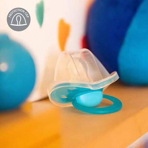 لهاية ميديلا للأطفال | 6-18 شهرًا | خالية من مادة BPA | خفيف الوزن وتقويم الأسنان | عبوة من قطعتين | عباد الشمس الباستيل والمحايدة in Kuwait