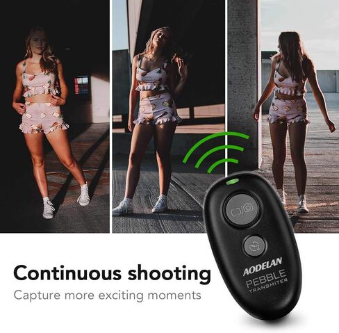 Camera Wireless Shutter Release, Remote Control Trigger Compatible with Nikon Df, Z7, Z7 II, Z6, Z9, D750, D850, D5600, Coolpix P1000, P950; Replaces Nikon MC-DC2, MC-30, MC-36A in Kuwait