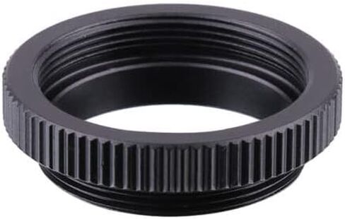 JOEBO مجموعة المجهر 2 قطعة C-Mount 5mm تمديد أنبوب محول C-CS جبل محول حلقة فاصل لعدسة CCTV، C-CS جبل محول محولات عدسة المجهر in Kuwait