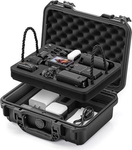 STARTRC PHOTO OSMO Pocket 4/3 Hard Case, Double-layer Waterproof Hard Case for DJI Pocket 3/4 Creator Combo Accessories, Multifunctional Large Capacity Storage Bag in Kuwait
