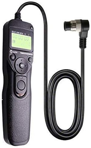 Foto&Tech LCD مؤقت مصراع إطلاق جهاز التحكم عن بعد متوافق مع اتصال 10-Pin متوافق مع Nikon Z8 Z9 D850 D5 D500 D4s D4 D3 D3x D3s D810A D810 D800 D800E D2 D2H D2Hs D200 D300 D300x D300s D700 in Kuwait