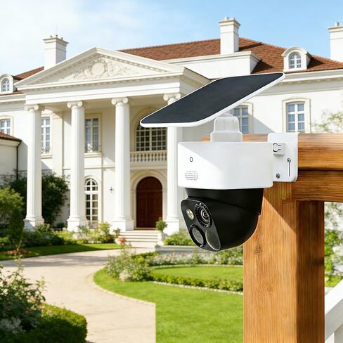 2 حزمة حامل مزراب لكاميرا Eufy Solocam S340/E30/E42 وكاميرا 4G LTE Cam S330، دعامة كاميرا أمان من الفولاذ المقاوم للصدأ باللون الأبيض in Kuwait