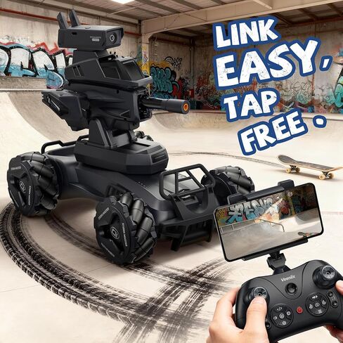 كاميرا Veeniix V997 FPV ملحقة 720P لسيارة RC، كاميرا FPV قابلة للتعديل بزاوية 45 درجة مع ناقل حركة Wi-Fi في الوقت الحقيقي، تسجيل 150 دقيقة، كاميرا عمل خفيفة الوزن لشاحنة RC والسيارة والرياضات الداخلية والخارجية in Kuwait