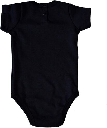 Metalhead in Training: Classic Band Emblem Baby Bodysuit in Saudi Arabia
