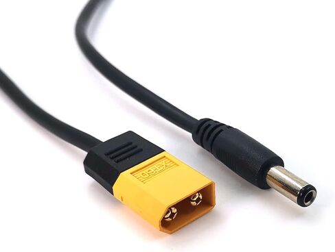 ذكر إلى 5.5x2.5 ملم كابل محول الطاقة لشاشة Ts100 Ts101 لحام الحديد Fpv 50 سم in Kuwait