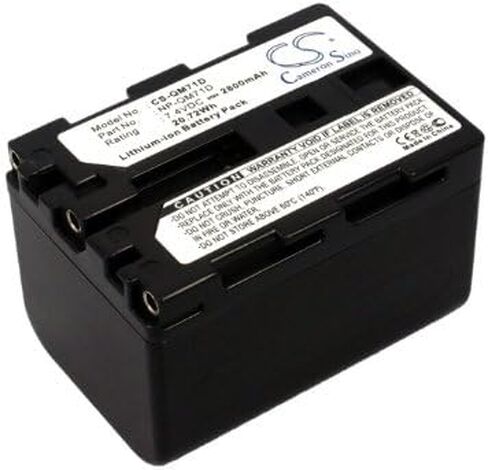 Battery Replacement for Sony DCR-TRV27 DCR-TRV27 DCR-TRV270E DCR-TRV27E DCR-TRV280 DCR-TRV285E DCR-TRV30 LIONX in Kuwait