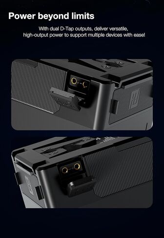 بطارية SONGING FXLION Nano PRO 98WH V-Mount، 14.4 فولت، ليثيوم أيون، أقصى إخراج 156 وات، USB-C PD100W، صنبور D مزدوج، شاشة LCD، للكاميرات والأضواء وأجهزة الكمبيوتر المحمولة in Kuwait
