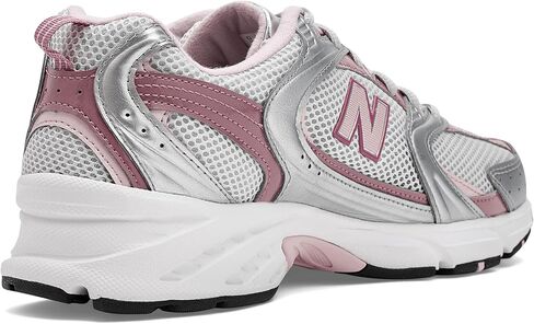 New Balance 530 Unisex Running Inspired (U53022Q) (Silver Metallic/Rosewood) in Kuwait