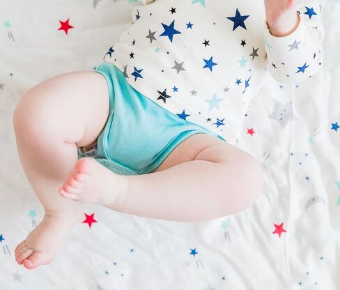 Long Sleeve Star Pattern Tee Bodysuit in Saudi Arabia