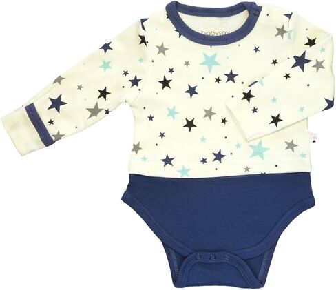 Long Sleeve Star Pattern Tee Bodysuit in Saudi Arabia
