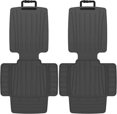 insefocc Car Seat Protector for Child Car Seat，TPE Waterproof & Anti-Slip （No Imprints）,carseat Protector car seat Cover Universal Fit for Baby & Pet Use, BPA-Free（Black 2） in Kuwait