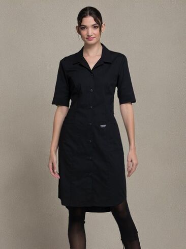 Cherokee Women Scrubs Dress Workwear Professionals Button Front WW500 in Saudi Arabia
