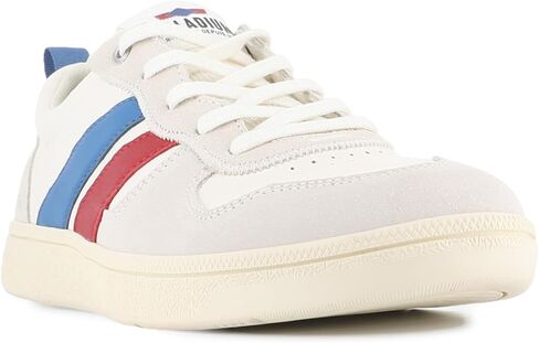 Palladium Unisex Pallacup Flame Leather Fashion Sneakers, Retro Leather Casual Walking Shoes with Gum Sole in Saudi Arabia