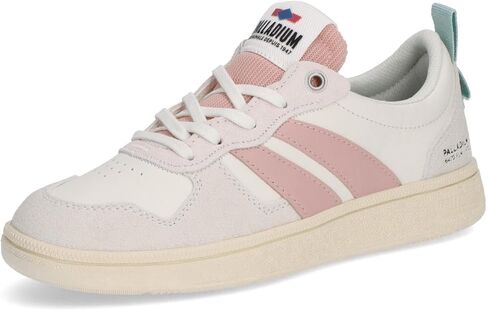 Palladium Unisex Pallacup Flame Leather Fashion Sneakers, Retro Leather Casual Walking Shoes with Gum Sole in Kuwait