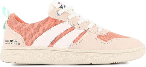 Palladium Unisex Pallacup Flame Leather Fashion Sneakers, Retro Leather Casual Walking Shoes with Gum Sole in Saudi Arabia