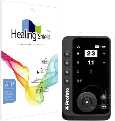 واقي شاشة Muellery Healingshield طبقة شفافة Oleophobic AFP متوافقة مع Profoto Connect Pro in Kuwait