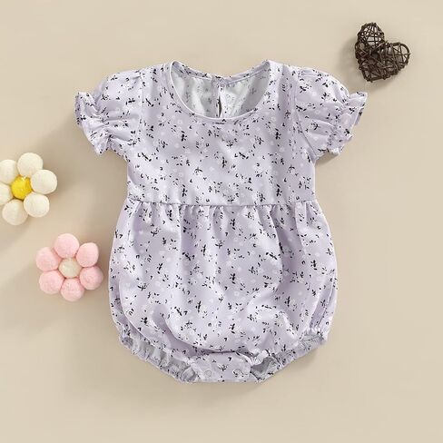 Mommy and Me Dress Floral Print Flutter Sleeve Ruffle Flowy Summer Casual Beach Hawaiian Vacation Dresses in Kuwait