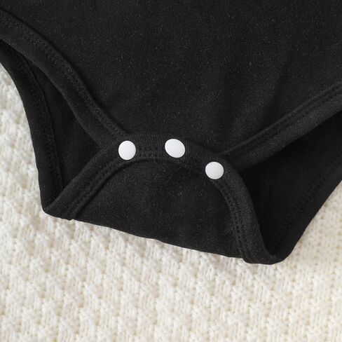 3 Pack Baby Turtleneck Bodysuit Long Sleeve Boy Girl Baby Onsies Unisex Jumpsuit Newborn Essentials 0-18 Months in Saudi Arabia
